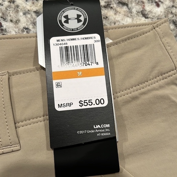NWT Under Armour Storm size 36 UPF 30 Shorts 10” Inseam - Picture 7 of 7